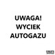 POLON-ALFA Sygnalizator informacyjny SG-1-1-007 UWAGA! WYCIEK AUTOGAZU jednostronny biały