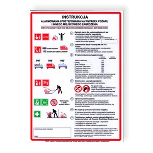 Instrukcje ppoż