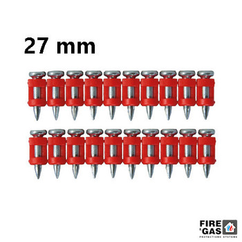 CELO GWÓŹDŹ DO BETONU 27mm XHA STAL HCR (pakiet 4000 szt.) dla FORCE ONE G27800XHA