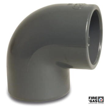 Kolano 90° do aspiracji PVC-U