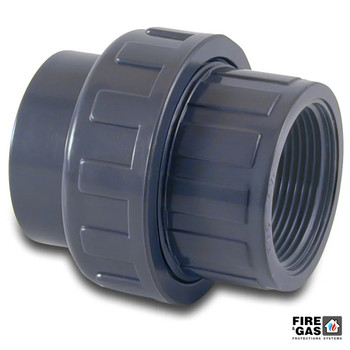 Śrubunek przejściowy do aspiracji PVC-U