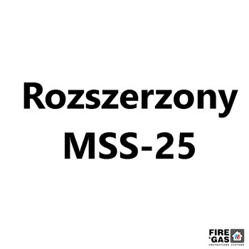 POLON-ALFA Rozszerzony MSS-25 Drzwi dwustrefowe z modułem MSS-25 (w celu rozbudowy centrali jednostrefowej do dwustrefowej)