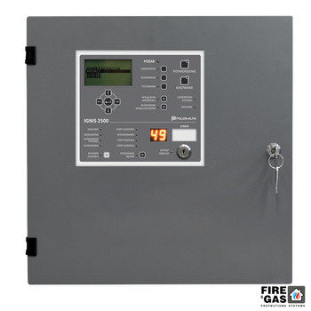 POLON-ALFA IGNIS 2500AR Centrala automatycznego gaszenia jednostrefowa adresowalna (z możliwością rozbudowy)