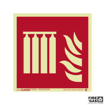 ZNAK Instalacja gaszenia gazem 20x20 F008