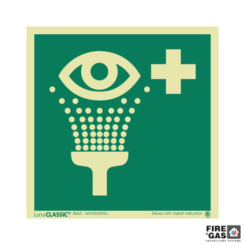ZNAK Prysznic do przemywania oczu 20x20 E011