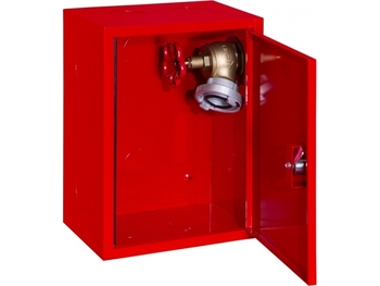 Szafka na 1 zawór SP-Z-1 zawieszana, czerwona