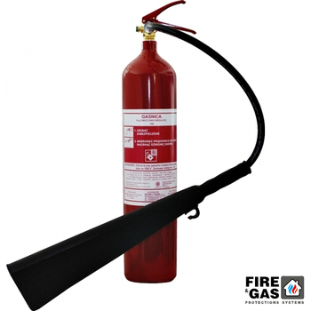 BOXMET Gaśnica śniegowa 5 kg energetyczna GS-5x/E B (245kV)