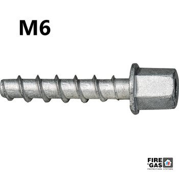 CELO Wkręt do betonu BTS6H 6x35 M6 (100 szt.) 9ZG635M6BTSH