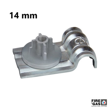 CELO uchwyt PFT do osadzaka 14 mm pojedynczy (opakowanie 100 szt.) 914PFT