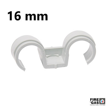 CELO Uchwyt nylonowy FPD 16-18mm podwójny (opakowanie 100 szt.) 916FPD