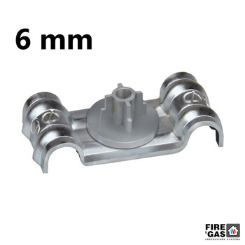 CELO Uchwyt DFT 6mm podwójny do osadzaka (opakowanie 100 szt.) 96DFT