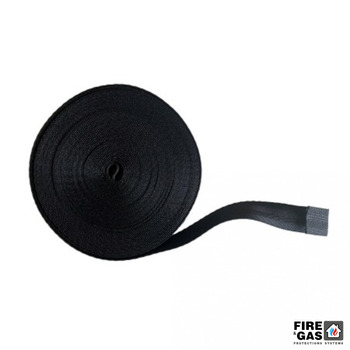 CELO Taśma tekstylna TXS 19 mm x 10 m czarna (opakowanie 8 szt.) 9419TXS