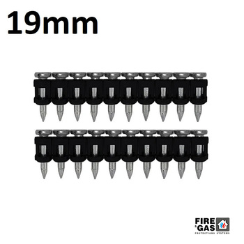 CELO GWÓŹDŹ DO BETONU 19mm TKA STAL ZWYKŁA (pakiet 4000 szt.) dla FORCE ONE G19800TKA