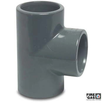 Trójnik 90° do aspiracji PVC-U