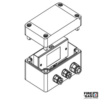 POLON-ALFA 1xEKS Obudowa dla pojedynczego modułu EKS-4001