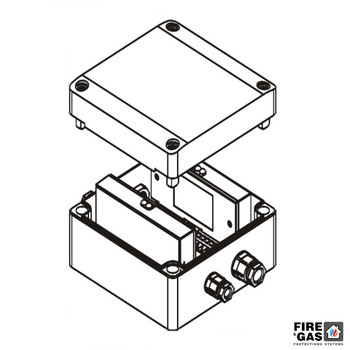 POLON-ALFA 2xEKS Obudowa dla dwóch modułów EKS-4001