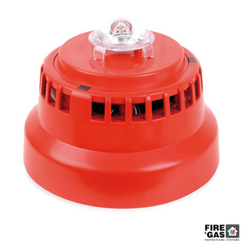 POLON-ALFA SAB-6001-6RR Adresowalny sygnalizator akustyczno-optyczny tonowy czerwony