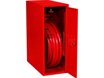 Hydrant wewnętrzny H25B-Z-30 Hydrant DN25, boczny zawieszany, wąż 30m, czerwony