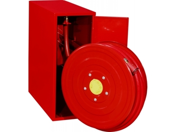Hydrant wewnętrzny H25BW-Z-20 Hydrant DN25, zawieszany boczny wyjezdny, wąż 20m, czerwony