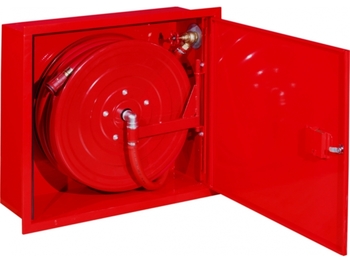 Hydrant wewnętrzny H25-W-20 Hydrant DN25, wnękowy, wąż 20 m, czerwony
