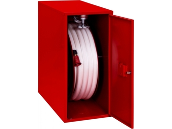 Hydrant wewnętrzny H33B-Z-30 Hydrant DN33, boczny zawieszany, wąż 30m, czerwony