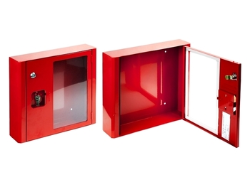 Szafka na instrukcję bezpieczeństwa SIB czerwona