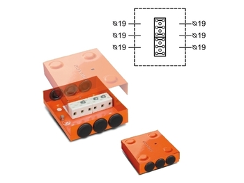 Puszka ppoż łączeniowa przelotowa E90 PP-BXM Typ 2.2