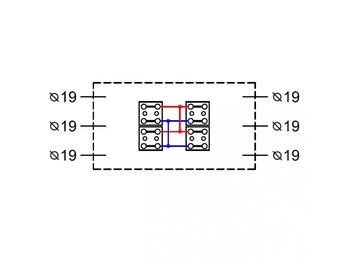 Puszka ppoż rozgałęźna E90 PP-BXM Typ 5