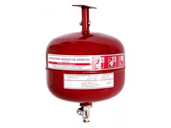 Samoczynne urządzenie gaśnicze proszkowe 6kg SUG-6x ABC