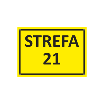 Strefa zagrożenia wybuchem - STREFA 21 25x35 TN406