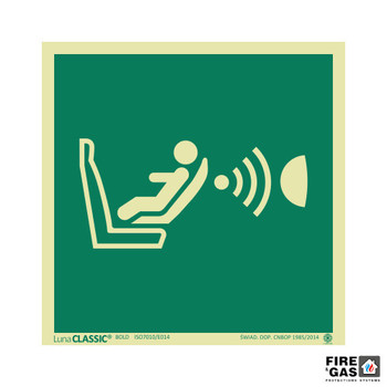 ZNAK System detekcji obecności i położenia fotelika dziecięcego CPOD 20x20 E014