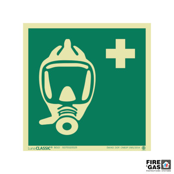 ZNAK Aparat oddechowy 20x20 E029