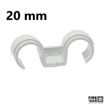 CELO Uchwyt nylonowy FPD 20-23mm podwójny (opakowanie 50 szt.) 920FPD