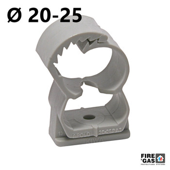 CELO Uchwyt ABT multiwymiarowy 20-25 mm zamknięty (opakowanie 50 szt.) szary 925ABT